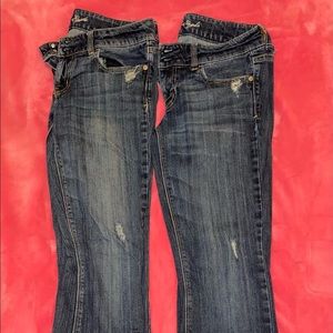 3 Pairs of American Eagle Jeans Sz 8